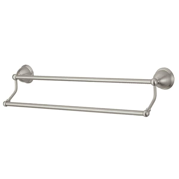 Restoration 24" Dual Towel Bar, Brushed Nickel